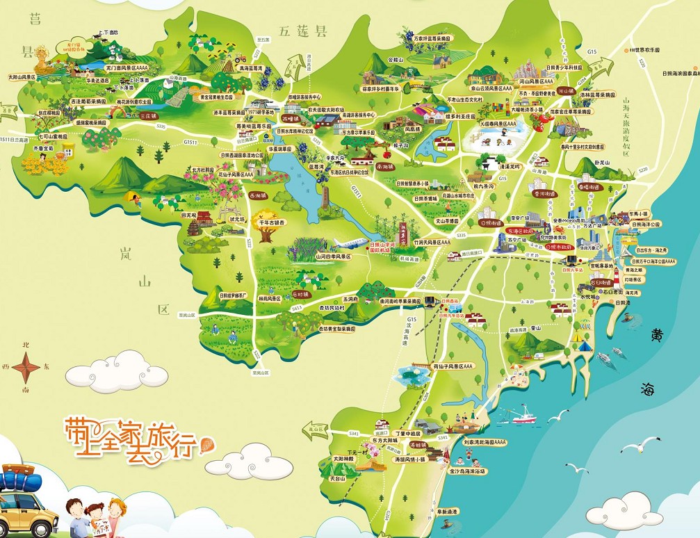 隆昌景区使用手绘地图给景区能带来什么好处？